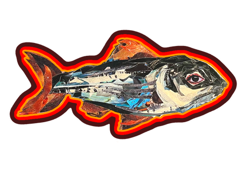 "Eye Know All" Fish Sticker