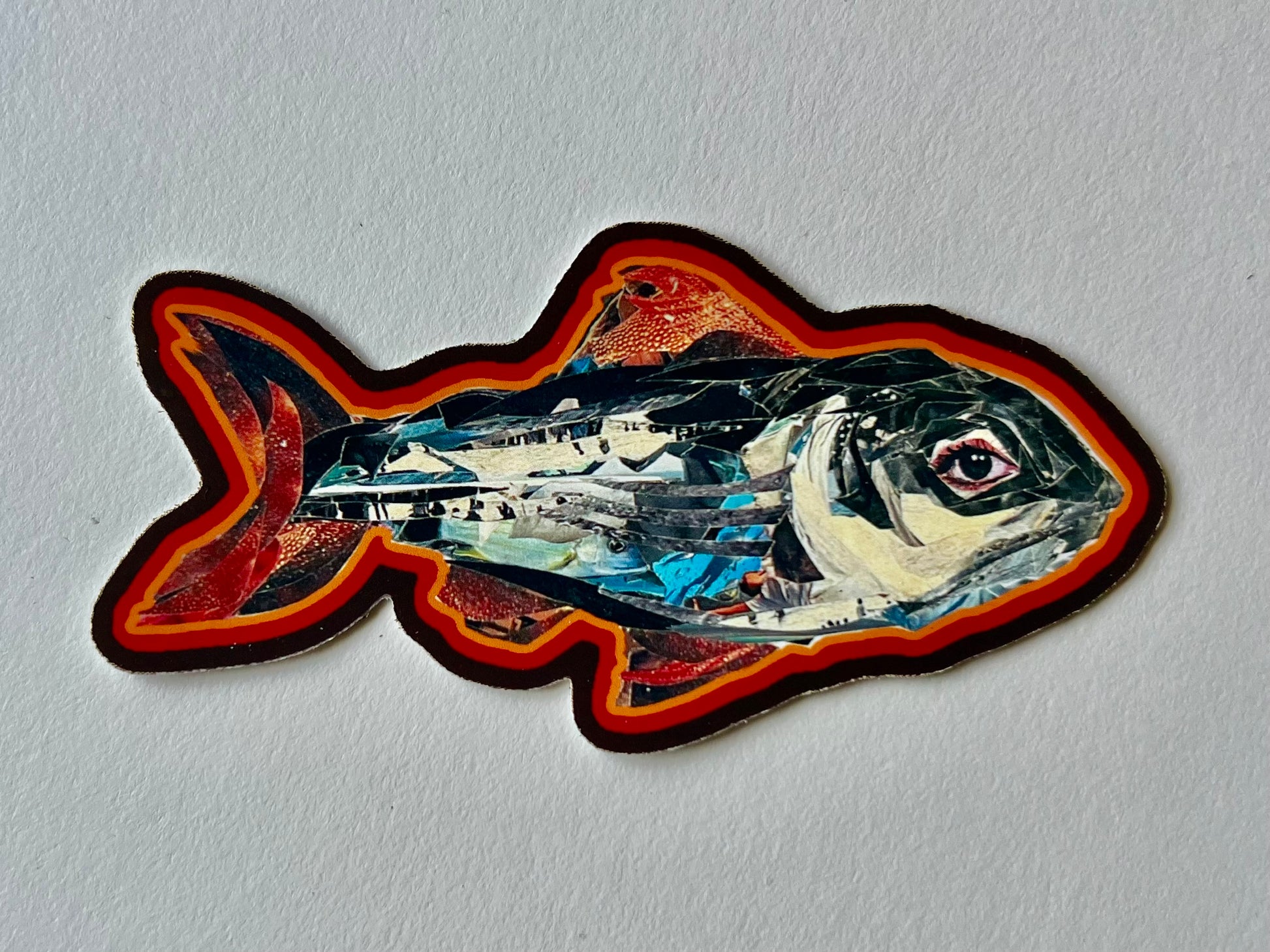 "Eye Know All" Fish Sticker