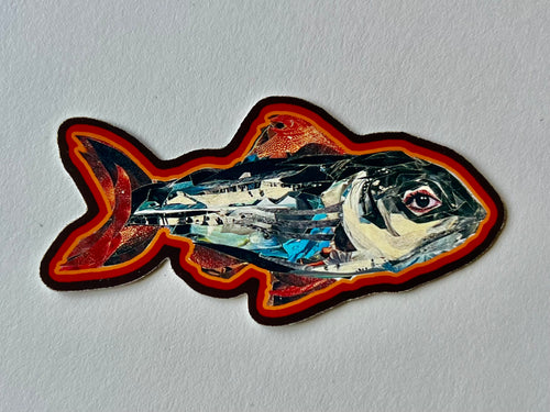 "Eye Know All" Fish Sticker